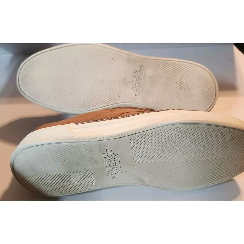 ALLEN EDMONDS BURKE Casual Men's Lace-Up Sneakers Size 10 D.